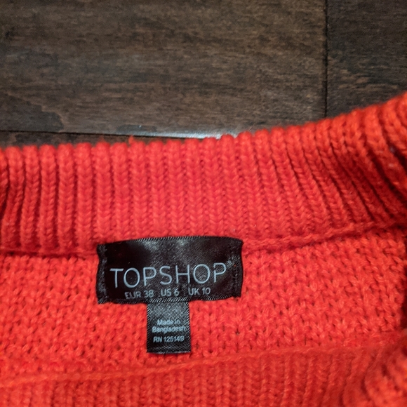 Stunning Red Knit from Topshop - Picture 3 of 5